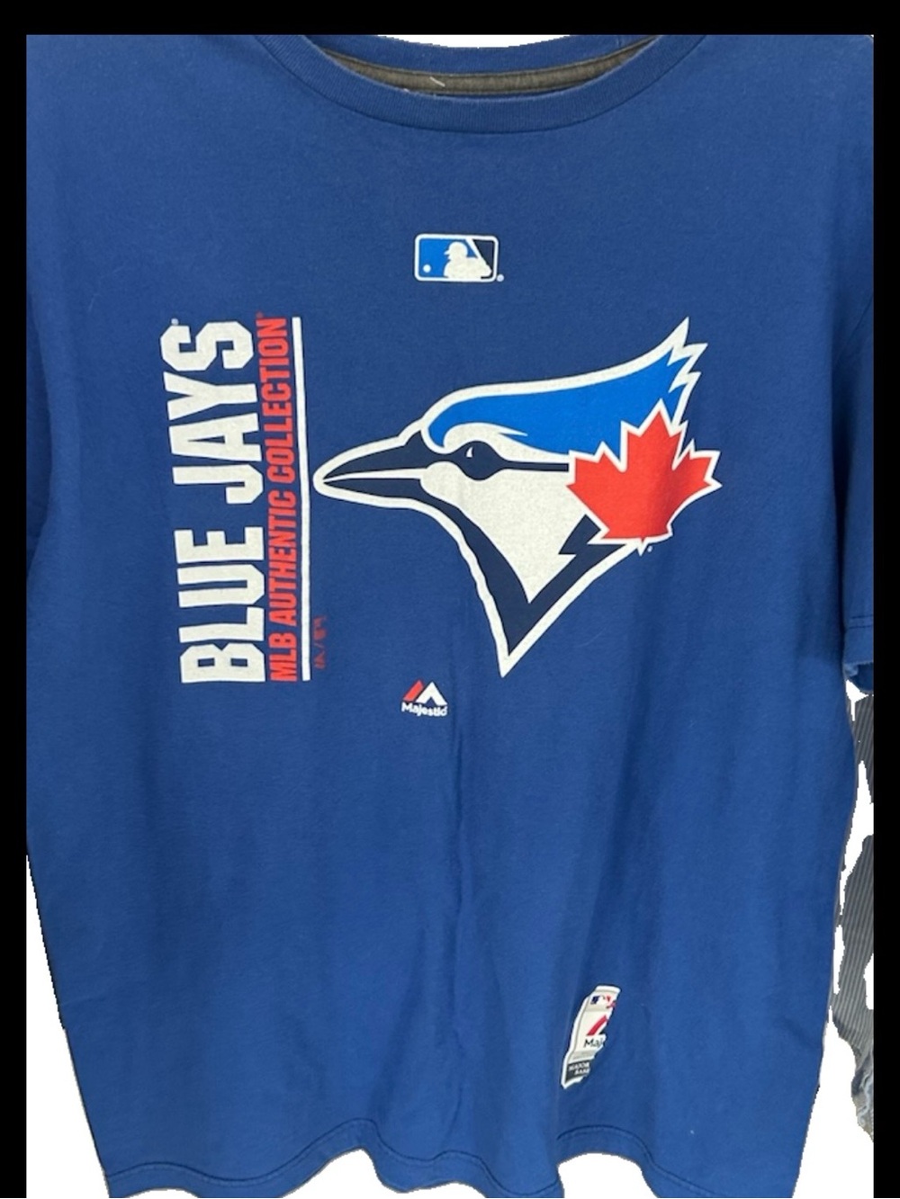 Kids Blue Crew Neck Graphic Tee